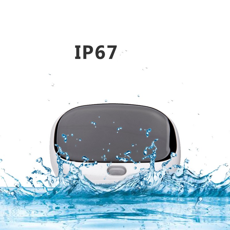 Mini Anti-Loss Tracker With LED Light Waterproof Collar For Pets