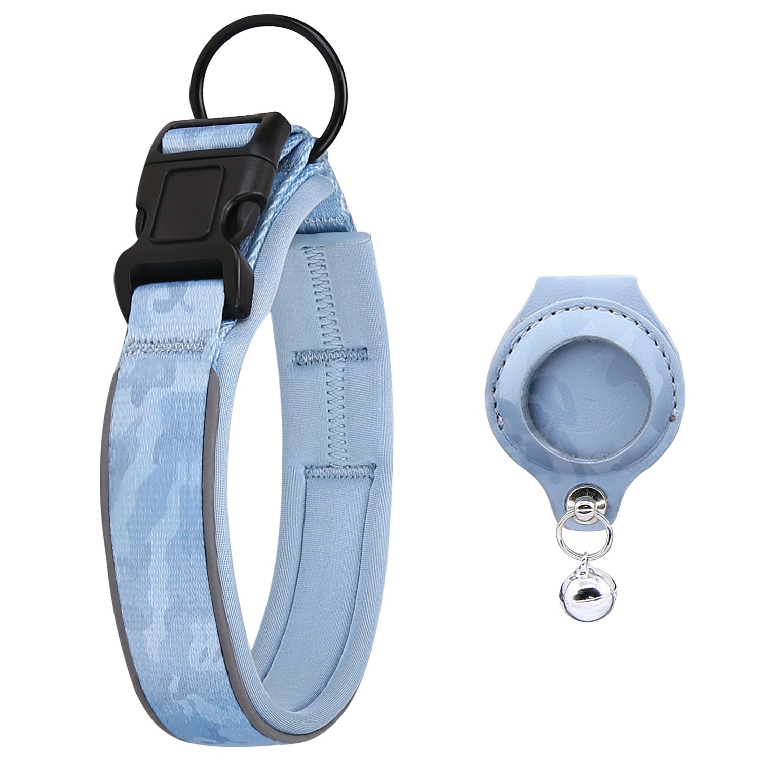 Airtag Tracker With Protective Leather Case For Dogs