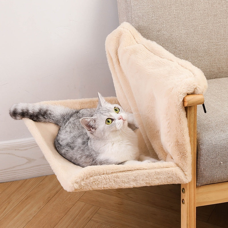 L-shaped Cat Hammock Hanging Cat Nest